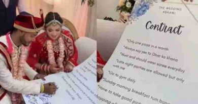 newly married couple marraige terms and consitions